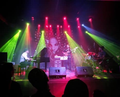 alain perez and rodney barreto performing at FAC during havana jazz plaza