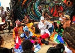 afro cuban rumba live at callejon de hamel in havana cuba