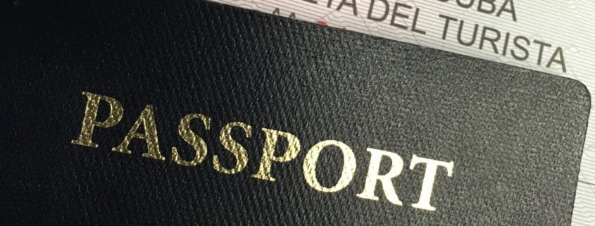 passport and visa to go to cuba, OFAC license