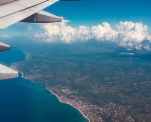 a picture of a flight going to Cuba