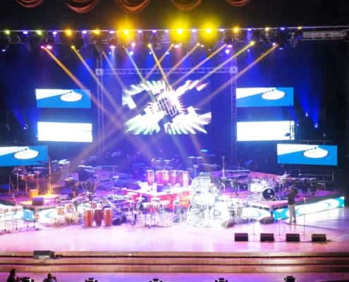 stage view of fiesta de tambor