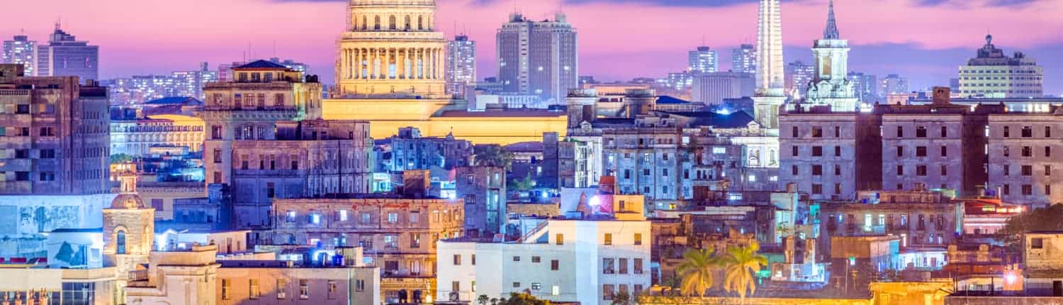 havana cuba skyline view