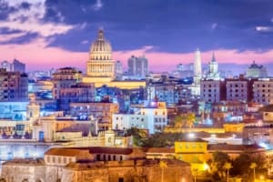 havana cuba skyline view