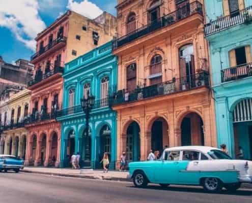 old havana and classic cars