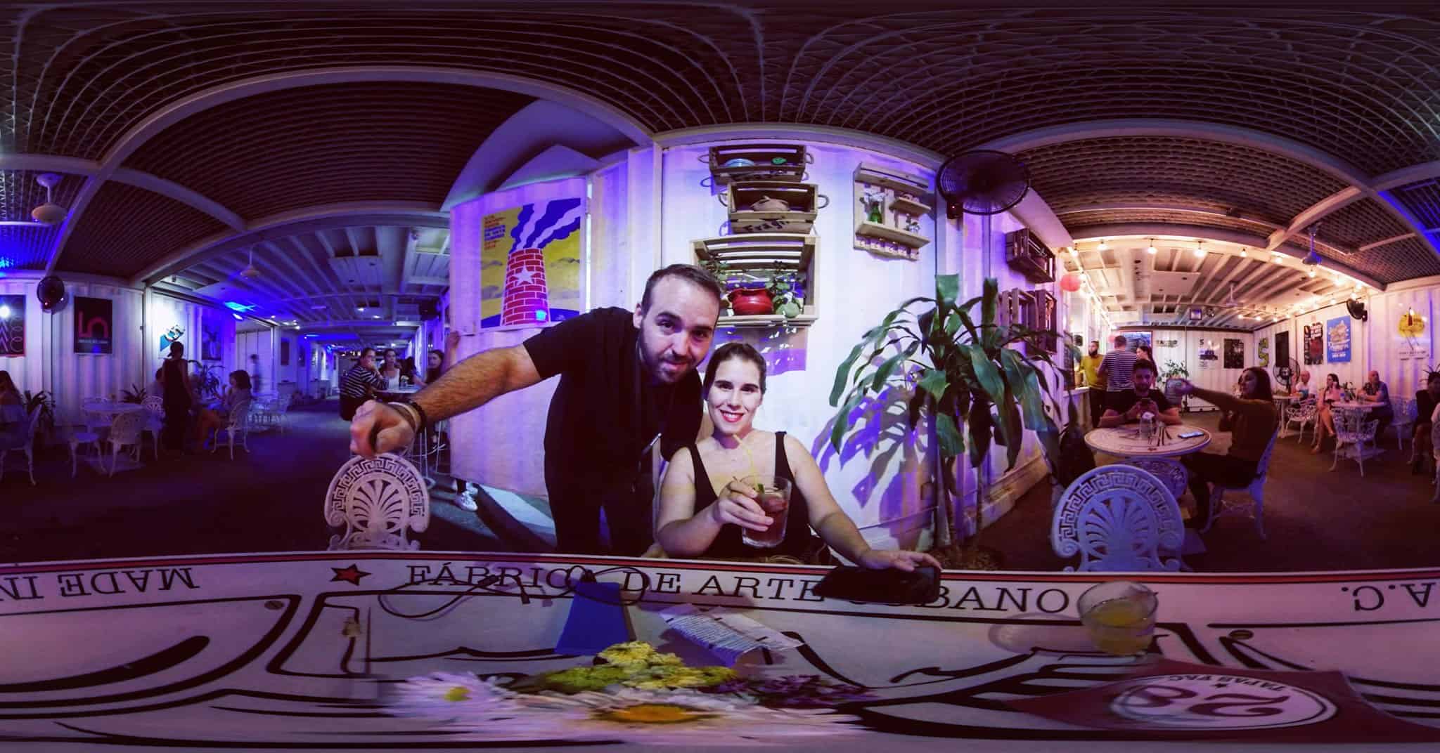Chaz Chambers and Yami Cabrera together in Cuba