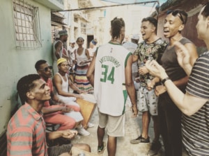 Rumba circle in Havana, Cuba