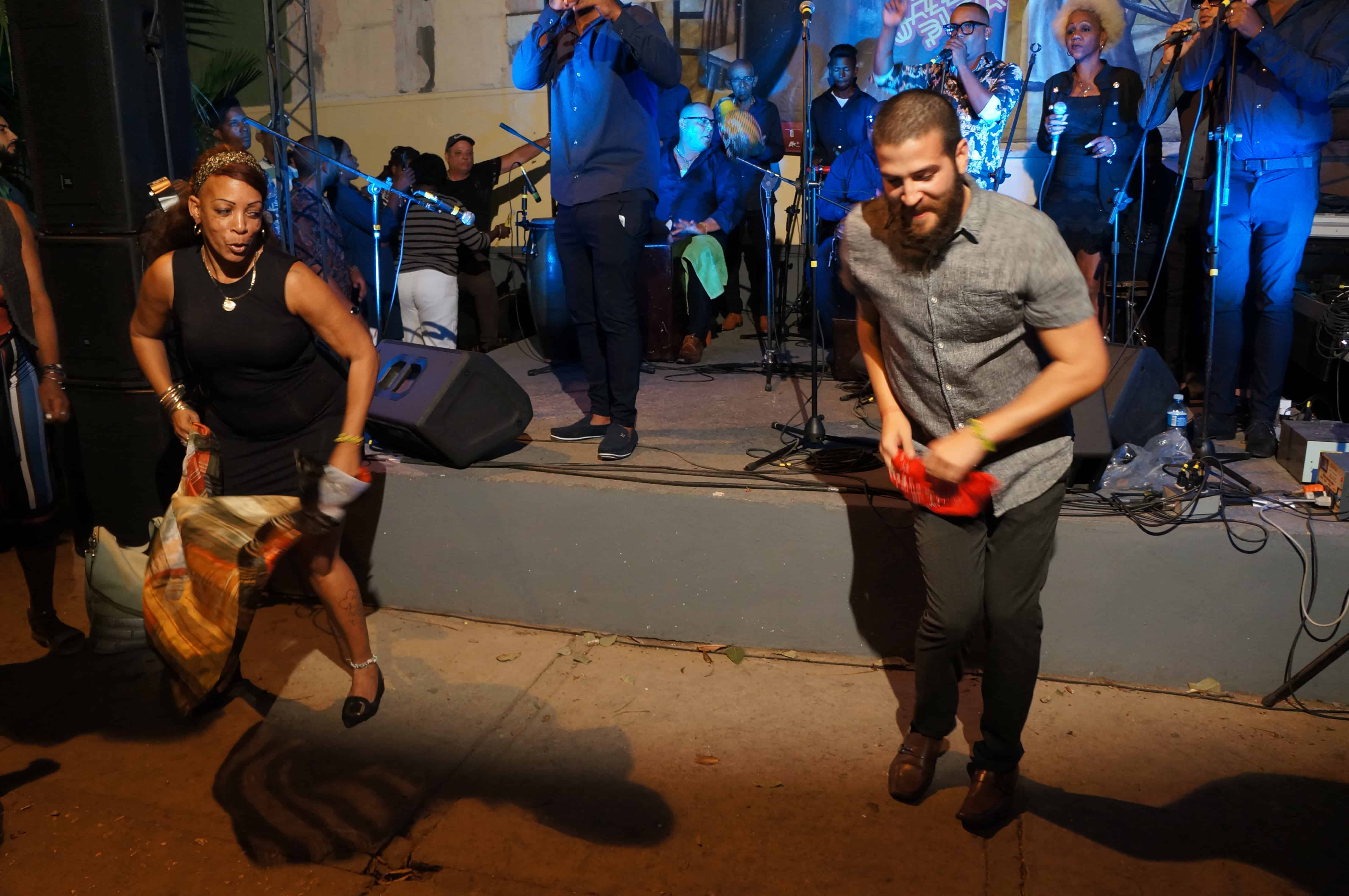 Afro-Cuban rumba performance in Havana