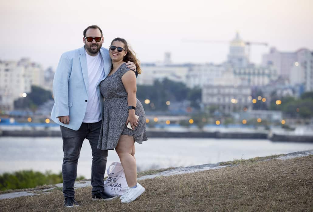 Chaz chambers and Yami Cabrera photo in cuba - Havana-music-tours-story