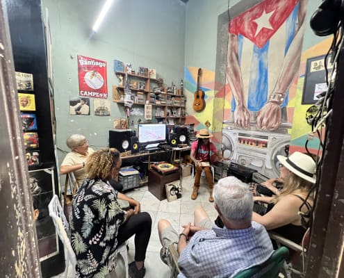 Dj Jigüe Vinyl Experience and AfroCaribbean Lunch - Havana Music Tours Private Tour - November 2023IMG_3066