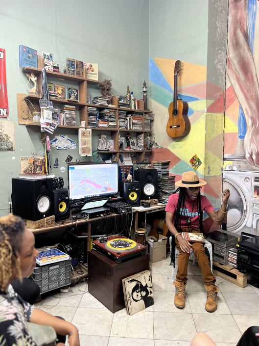 Dj Jigüe Vinyl Experience and AfroCaribbean Lunch - Havana Music Tours Private Tour - November 2023IMG_3068