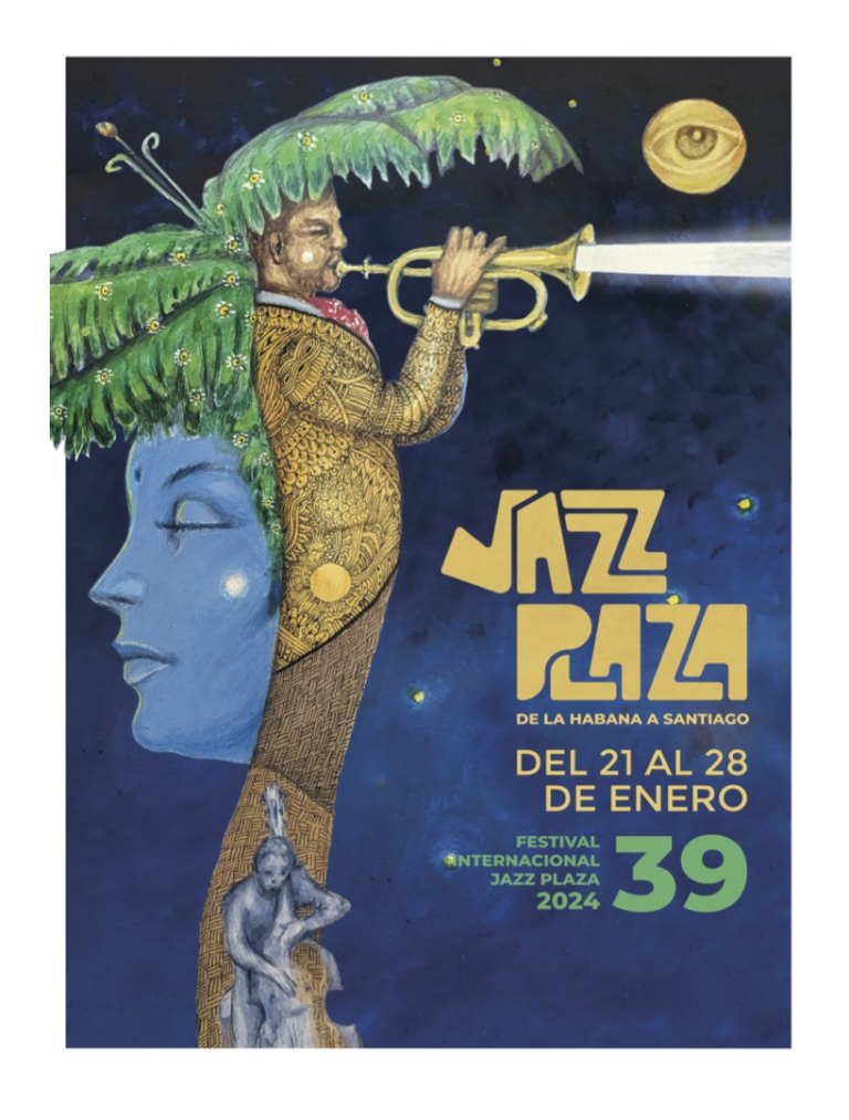 Havana Jazz Festival 2024 - Jazz Plaza 2024 - flyer art